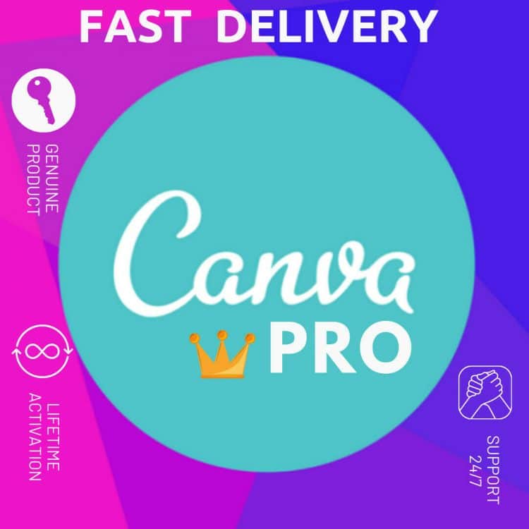 Canva Pro Single License Lifetime On Your Email(Windows/Android/Mac/IOS)